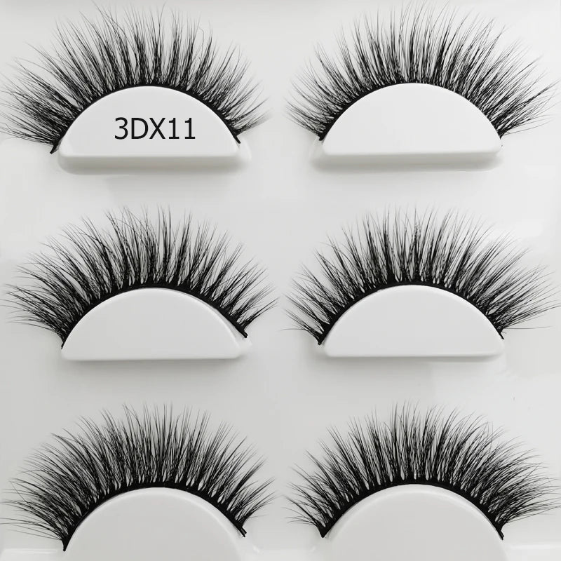 SHIDISHANGPIN Eyelashes Mink Eyelashes Natrual Long Lashes 100% Cruelty Free Mink False Lashes Reasuble High Quanlity Makeup