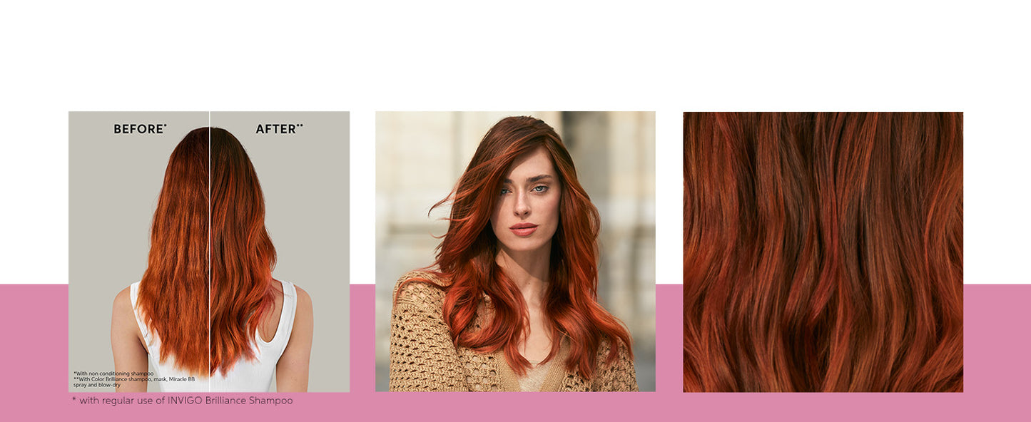 Wella Invigo Brilliance Color Protection Shampoo & Conditioner Set 33.8 oz Normal 2piece