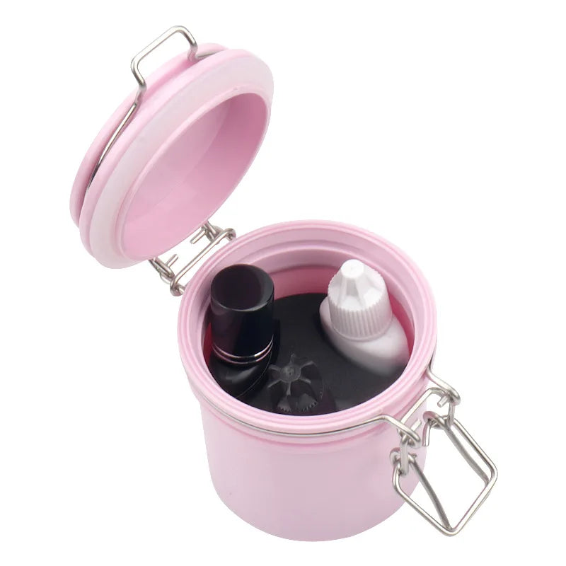 Eyelash Glue Storage Tank Container Individual Eyelash Extension Adhesive Stand Storage Jar Grafting Lashes Women Makeup Tools