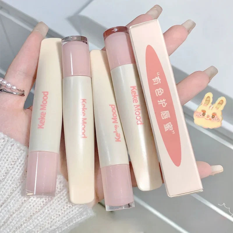 Mirror Jelly Lip Gloss 4 Colors Lasting Hydrating Glossy Lip Glaze Serum Moisturizing Crystal Liquid Lipstick Makeup Cosmetics